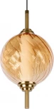 Подвесной светильник Loft It Helix 10421/B Amber (LED, 220V, на проводе, шар)