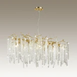 Подвесная люстра Banche 5005/12 Odeon Light (220V, подвески, на тросе, ветки)