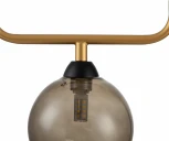 Подвесной светильник Piano V000173 (11021/1P Smoke) (220V, на тросе, шар)