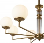 Потолочная люстра на штанге Freya Bolas FR5185PL-08BS