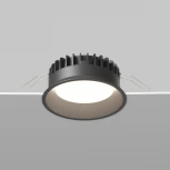 Встраиваемый светильник 12W Maytoni Okno DL055-12W3-4-6K-B (LED, 220V, IP44)