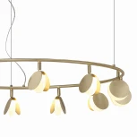 Подвесная люстра Mantra Shell 7260 (LED, 220V, подвески, на тросе)