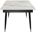 Стол DikLine DT303 керамический, 140*180, kass gold