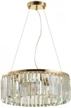 Подвесная люстра хрустальная Vassa 4987/6 (220V, на тросе, круглые)