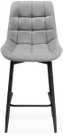 Полубарный стул Notta Алст К крутящийся светло-серый / черный 502282