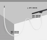 Гибкий неон Novotech Ramo 359328 KONST черный IP20 LED 3000K 25W 220V 2420Лм