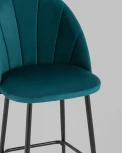Стул полубарный Stool Group Логан велюр изумрудный УТ000035470