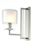 Бра Crystal Lux Nicolas AP1 NICKEL/WHITE (220V)