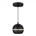 Подвесной светильник светодиодный Черный Elektrostandard DLS023 (220V, на проводе, шар)