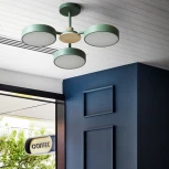 Потолочная люстра на штанге Move 3 Green ImperiumLoft Move_01 (178248-26) (LED, 220V)