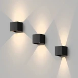 Настенный уличный светильник светодиодный Denkirs Malbec DK9770-BK (220V, IP54)