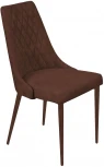 Стул CONNOR LUXE, бархат коричневый 12/конус Top Concept 78283