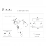 Спот Freya Jasinta FR2272-CW-02-BS