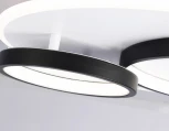 Настенно-потолочный светодиодный светильник с пультом Ambrella Disk FA7719 (регулировка яркости, 220V, кольцо)