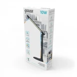 Интерьерная настольная лампа складываемая Gauss GT2042 (регулировка яркости, LED, 220V, диммер, сенсорный выключатель)