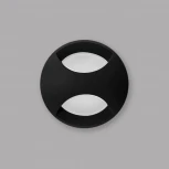 Подсветка для лестниц встраиваемая Imex Paso IL.0013.3001-BK (LED, 220V, круглые, IP54)