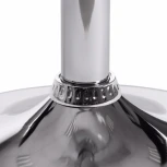 Стул барный KOST (mod. KY509) черный/хром (металл, экокожа)