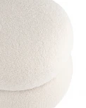 Пуф Полли S тедди белый УТ000036427