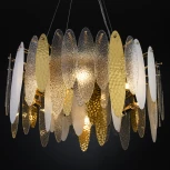 Подвесная люстра Wi-Fi Bogate's Canaria 326/8 (220V, управление смартфоном, голосовое управление, умный дом - Minimir Home, Алиса, Маруся, Салют, на тросе, круглые)