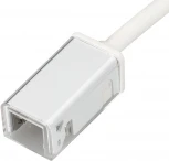 Коннектор питания ARL-MOONLIGHT-1213-CON-POWER-HR-WH (Пластик) 028057 Arlight