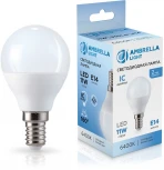 Лампа светодиодная Шар P45 11W 6400K Ambrella Bulbing 451116