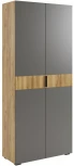 Шкаф Woodville Бери 80 дуб крафт золотой / графит 551890
