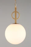 Подвесной светильник Aployt Gracia APL.751.06.01 (220V, на цепи, шар)