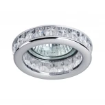 Встраиваемый точечный светильник Lightstar Monilo 031704 (220V, хрусталь)