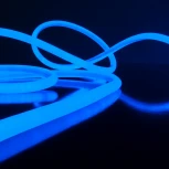 Светодиодная лента Elektrostandard Гибкий неон 220V 9,6W 144Led 2835 IP67 круглый синий, 50 м