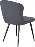 Стул 209 B28 ANTRACITE, ножки черные Dikline 00-00060792