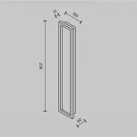 Настенный светильник Maytoni Orign MOD311WL-L70B3K (LED, 220V)