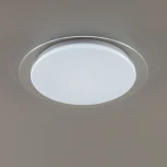 Потолочный светильник RGB круглый Citilux Спутник CL734330G (LED, 220V, пульт управления, круглые, звездное небо)