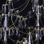 Подвесная люстра Loft It Mira 10259/800 Gold Asfour (LED, 220V, на тросе)