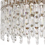 Потолочная люстра Stilfort Legacy 2158/05/08C (220V, хрусталь, подвески, круглые)