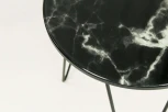 Столик кофейный Sheffilton SHT-CT27 черный муар/черный мрамор от фабрики Sheffilton