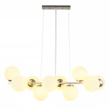 Подвесная люстра MyFar Aerton MR2941-10P (220V, на тросе, шарики)