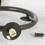 Подвесной светильник Lussole Downey LSP-8805 (220V, на тросе, шарики, молекулы)