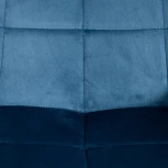 Обеденный стул Tetchair ABRUZZO (Металл,Вельвет/Синий,Черный ) 19235