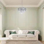 Подвесная люстра на цепи 140008/5P E14*40W Chrome Escada Shifen ES0000017 (220V)