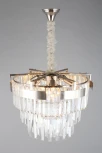 Подвесная люстра каскадная Aployt Mariz APL.813.03.09 (220V, хрусталь, на цепи)