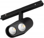 Трековый светильник магнитный светодиодный MAG-ORIENT-BLUM-12W Warm3000 (BK, 40 deg, 48V) (Arlight, IP20 Металл) 037037