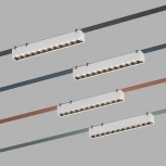 Трековый светильник Downlight 48V Denkirs Belty Grill DK5571-WB (LED)