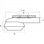 Встраиваемый точечный светильник Lightstar Orbe 051219 (LED, 220V)