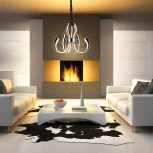 Подвесная люстра Mantra Versailles 5561 (LED, 220V, диммер, на цепи)