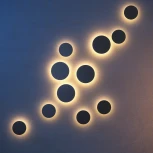 Настенный светильник уличный Maytoni Wald O420WL-L12GF (LED, 220V, круглые, IP65)