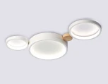 Настенно-потолочный светодиодный светильник с пультом Ambrella Comfort FL4812 (регулировка яркости, 220V, кольцо)