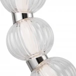 Подвесной светильник Amulet MOD555PL-L23CH4K (LED, 220V, на тросе, шарики, кольцо)