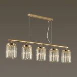 Подвесная люстра Odeon Light Vassa 4987/5 (220V, хрусталь, на тросе)