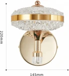 Бра светодиодное Arte Milano Ferrara-72069 273059/1B GD (220V)