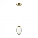 Подвесной светильник светодиодный Odeon Light Loop 7159/3L бронза/хрусталь/металл IP20 LED 3W 400Лм 3000K 220V (на проводе)